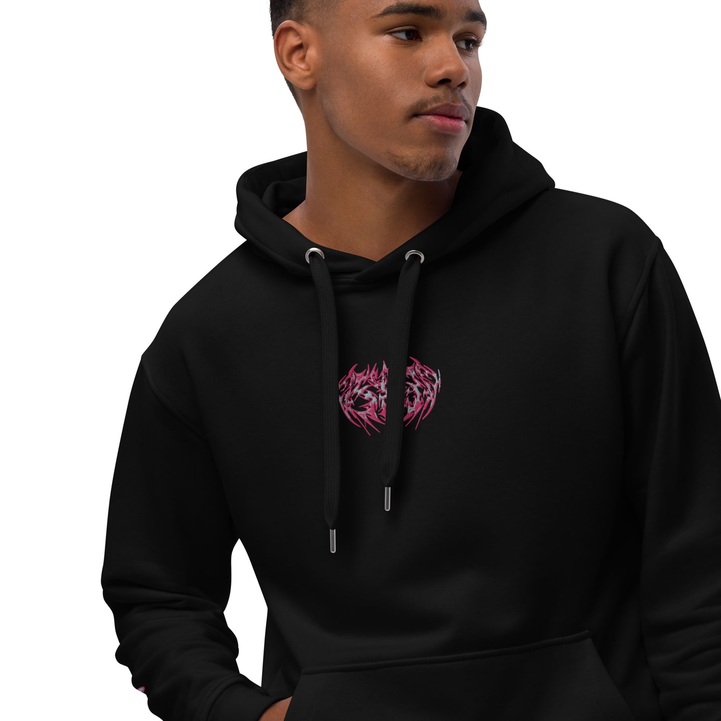 PSYBER METAL Embroidered Hoodie