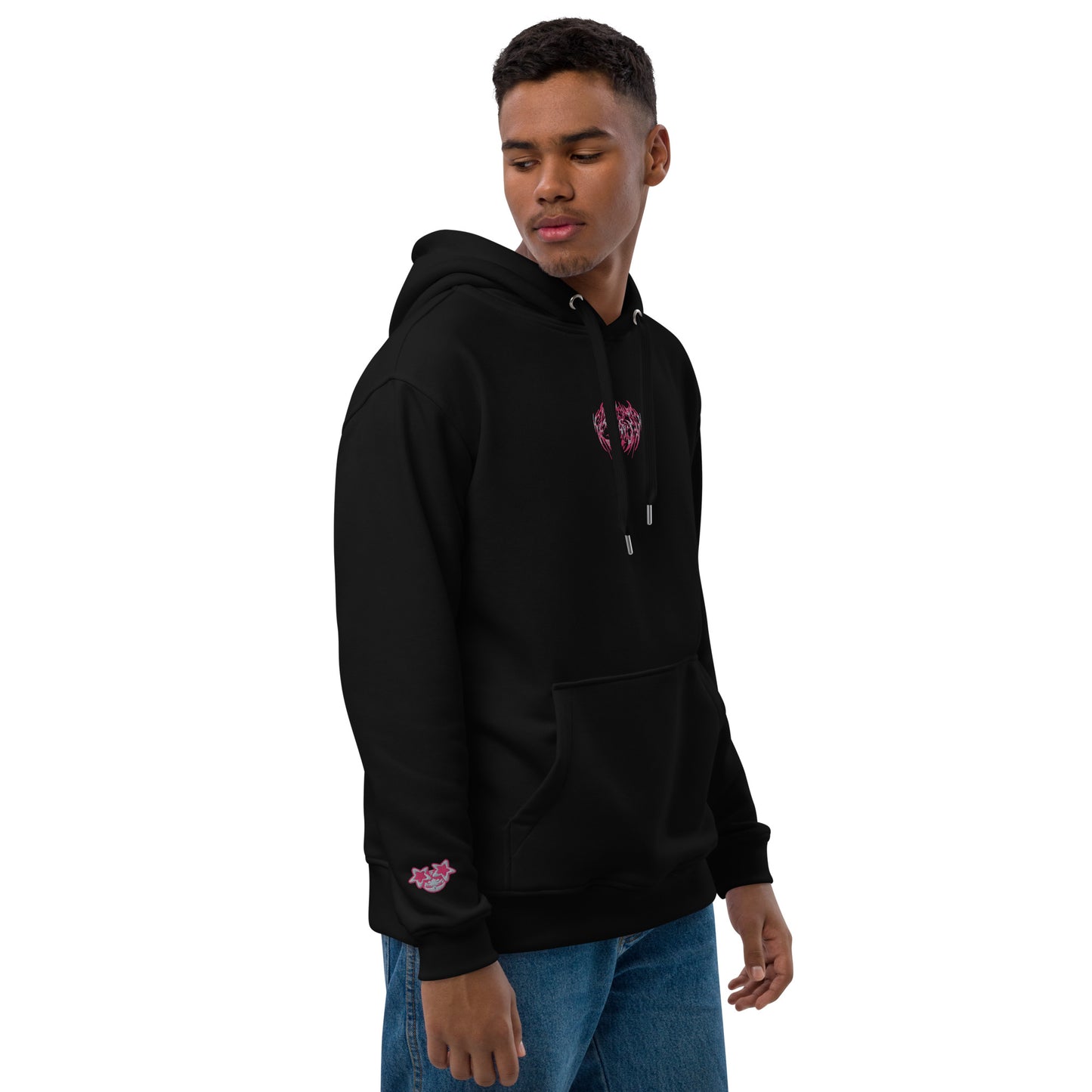 PSYBER METAL Embroidered Hoodie