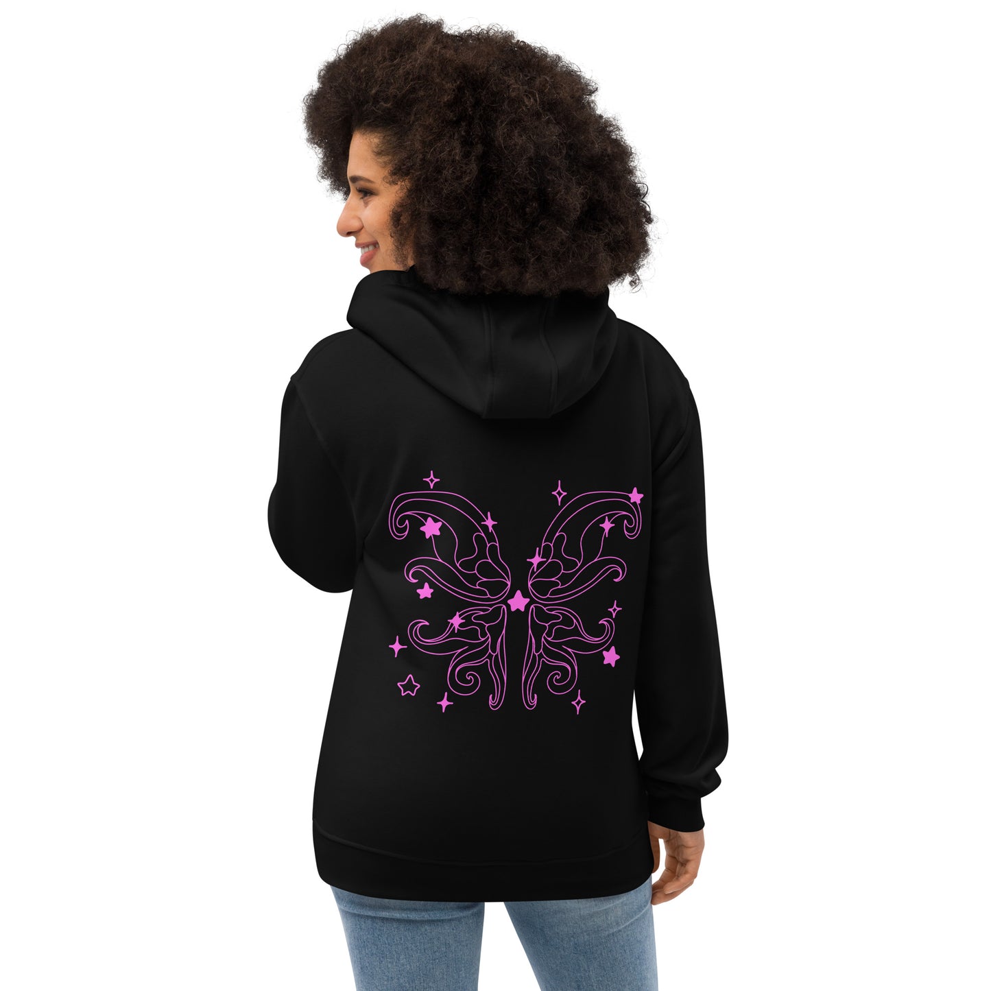 SKELLY FAIRY WINGED Hoodie