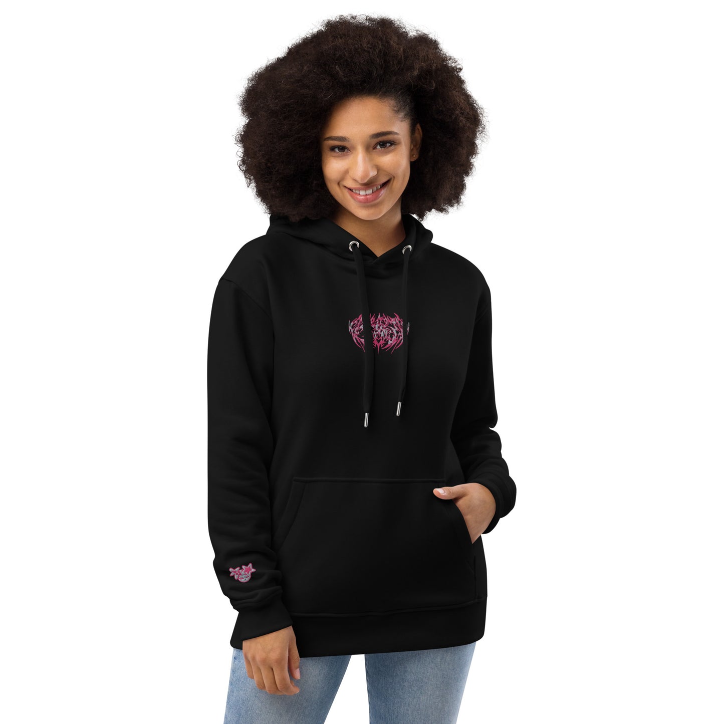 PSYBER METAL Embroidered Hoodie