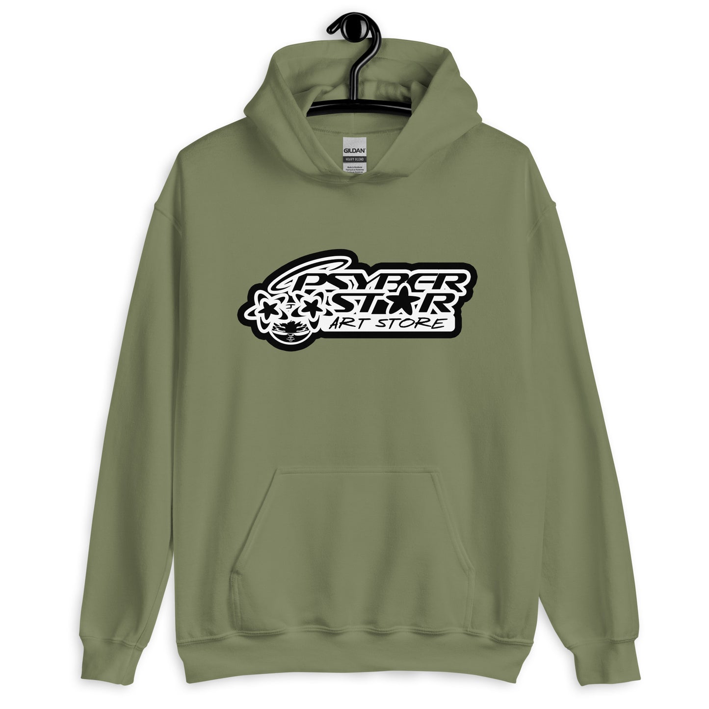 PSYBER STAR Logo Hoodie