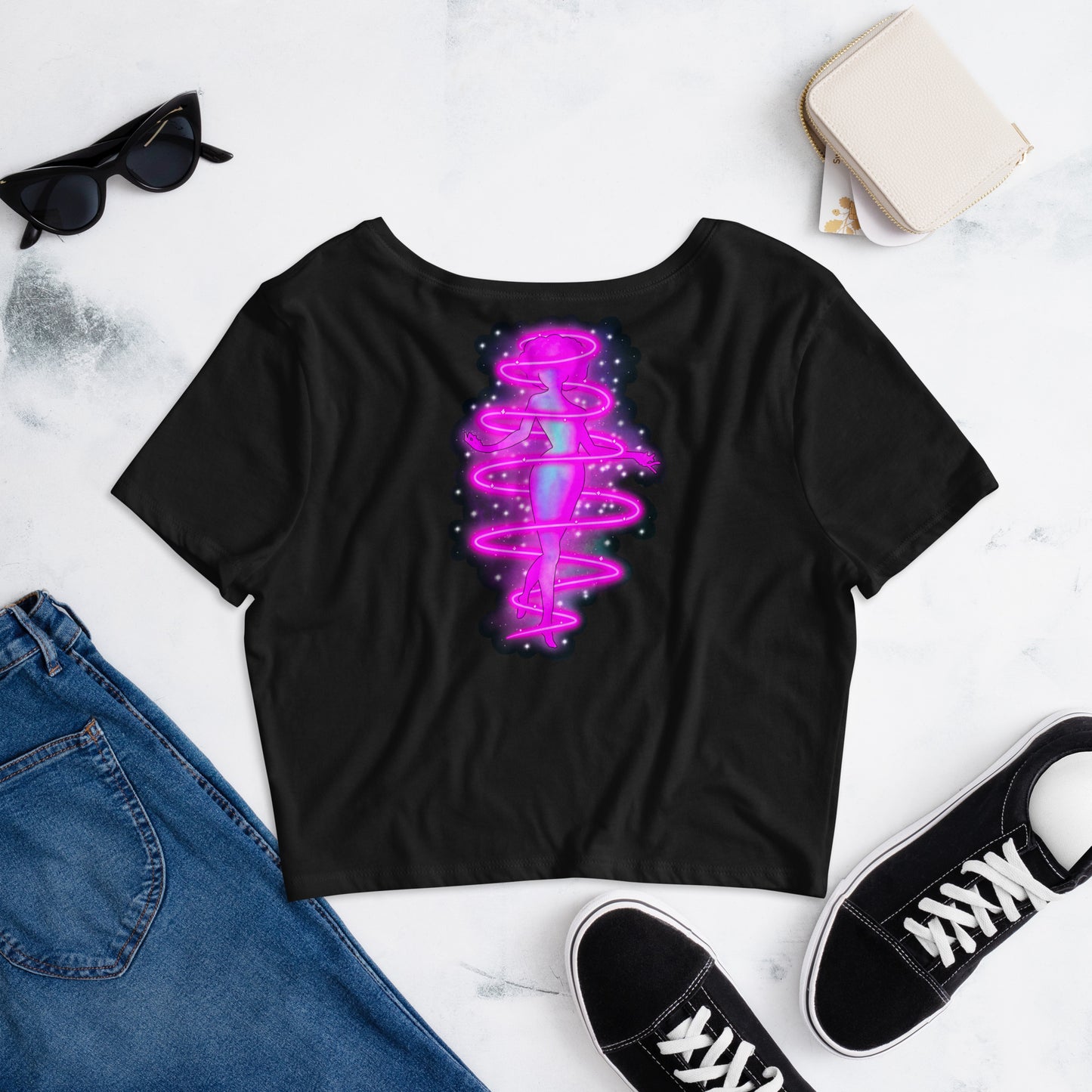 ALIEN PSYBER STAR Crop Top